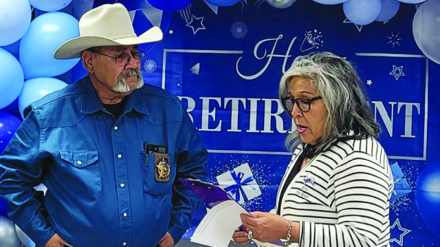 County will say goodbye to longtime law officer